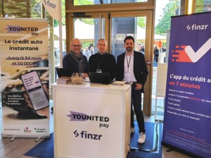 Équipes Finzr et Younited au salon EMVO